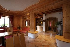 Istumisnurk majutusasutuses Albergo Centrale