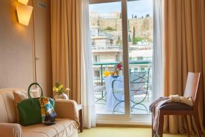 Posezení v ubytování Philippos Hotel