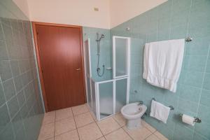 Koupelna v ubytování Villa Alberta Hotel