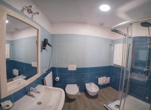 Koupelna v ubytování Villa Alberta Hotel