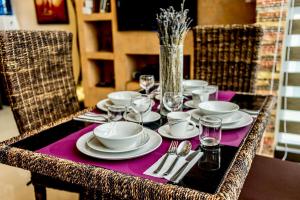 Posezení v ubytování Super Cebu Loft