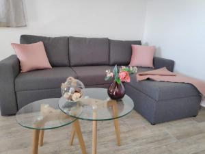 Posezení v ubytování Maristo Apartments