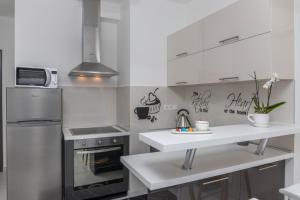 Küche/Küchenzeile in der Unterkunft Apartments Zorica