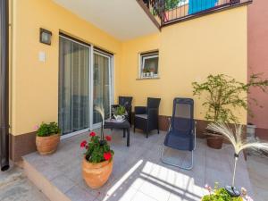 Balkón alebo terasa v ubytovaní Apartment Slavka