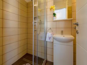 Kúpeľňa v ubytovaní Apartment Slavka