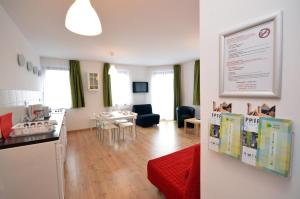 Kuchyňa alebo kuchynka v ubytovaní Toldi Apartments Pécs
