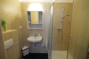 Koupelna v ubytování Toldi Apartments Pécs