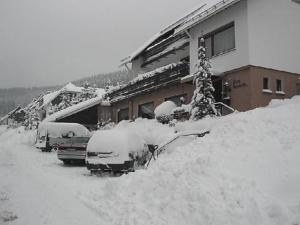 Haus Hubertus v zimě