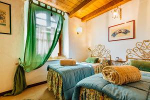 Posezení v ubytování Casa Conti di Sotto
