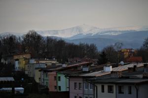 Výhľad na hory alebo výhľad na hory priamo z apartmánu