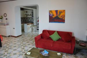 Ruang duduk di Le Cicale - Apartments