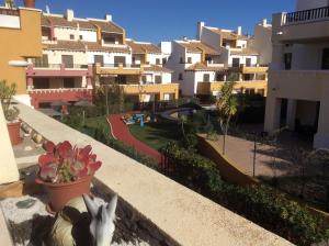 a view from the balcony of a apartment building at Costa Esuri Ayamonte Apartment in Ayamonte