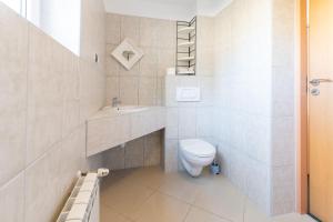 Koupelna v ubytování Diuna