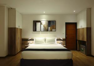 Katil atau katil-katil dalam bilik di K.C Hotel