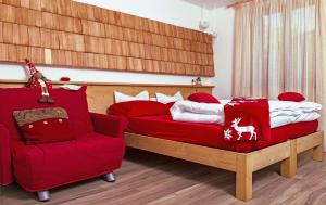 เตียงในห้องที่ Bike Bed&Breakfast Mille Pini