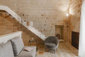 Posezení v ubytování Cenobio Hotel & SPA Matera