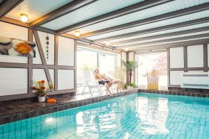 Swimmingpoolen hos eller tæt på Ferienwohnanlage Prinzenhof