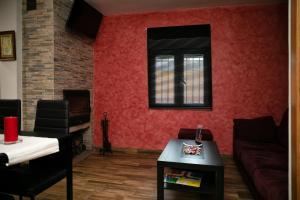 Telewizja i/lub zestaw kina domowego w obiekcie Casa Rural Ruplas