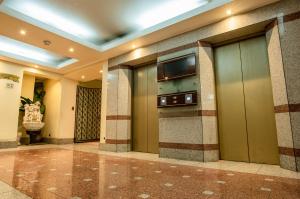 TV a/nebo společenská místnost v ubytování Hotel Libertador
