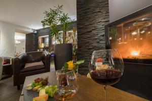 Nápoje v ubytování Boutique Hotel Villa Melsheimer