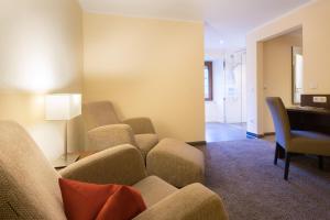 Posezení v ubytování Boutique Hotel Villa Melsheimer