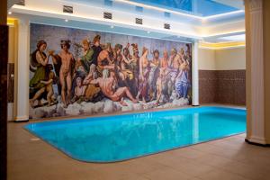 Bazén v ubytování Hotel Complex Olimp nebo v jeho okolí