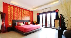 Cama o camas de una habitación en Coco Nori @ Sea Resort