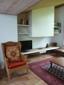 Posezení v ubytování Casa Aline
