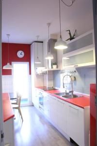 Kuchyňa alebo kuchynka v ubytovaní Apartamento Mercado-Centro
