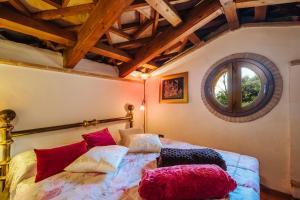 Postel nebo postele na pokoji v ubytování Casa Conti di Sotto