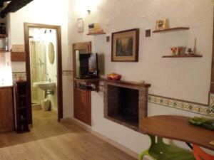 Kuchyň nebo kuchyňský kout v ubytování Casa Conti di Sotto