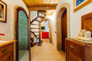 Kuchyň nebo kuchyňský kout v ubytování Casa Conti di Sotto