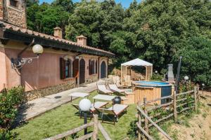 Zahrada ubytování Casa Conti di Sotto