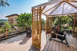 Balkón nebo terasa v ubytování Casa Conti di Sotto