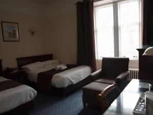 Krevet ili kreveti u jedinici u okviru objekta Argyll Arms Hotel