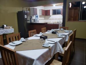 Köök või kööginurk majutusasutuses Hostal Pablito 2
