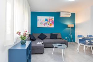 Posezení v ubytování Apartment Dora