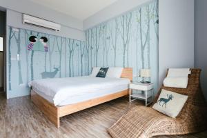 Giường trong phòng chung tại Easy Life B&B