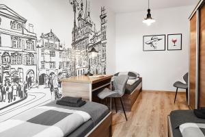 Część wypoczynkowa w obiekcie Prestige Apartments 7