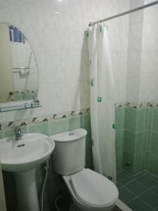 Kylpyhuone majoituspaikassa Casa Micarosa Hotel