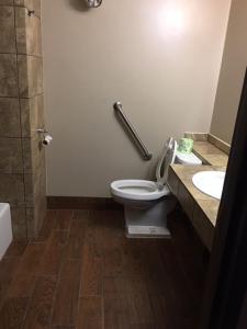 A bathroom at Southfork Motel