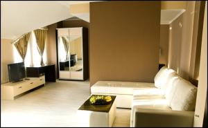 Posezení v ubytování Hotel Leder