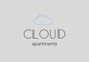 a cloud with the words cloud apartments at Cloud 3 Apartment in Kalamata