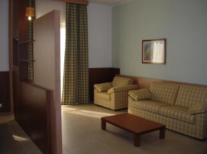 Area soggiorno di Hermes Hotel