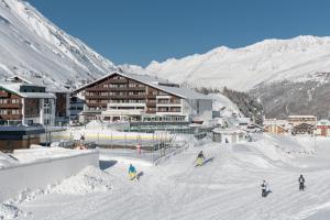 Hotel Alpina deluxe v zimě