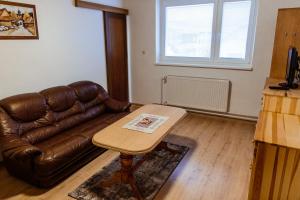 Posezení v ubytování Apartmány Hrady