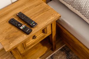 TV a/nebo společenská místnost v ubytování Apartmány Hrady
