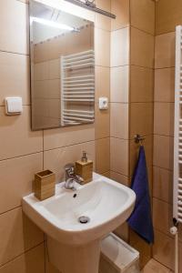 Koupelna v ubytování Apartmány Hrady