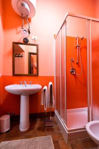 A bathroom at Casa del Loggiato