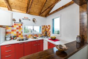 Küche/Küchenzeile in der Unterkunft Villa Romana